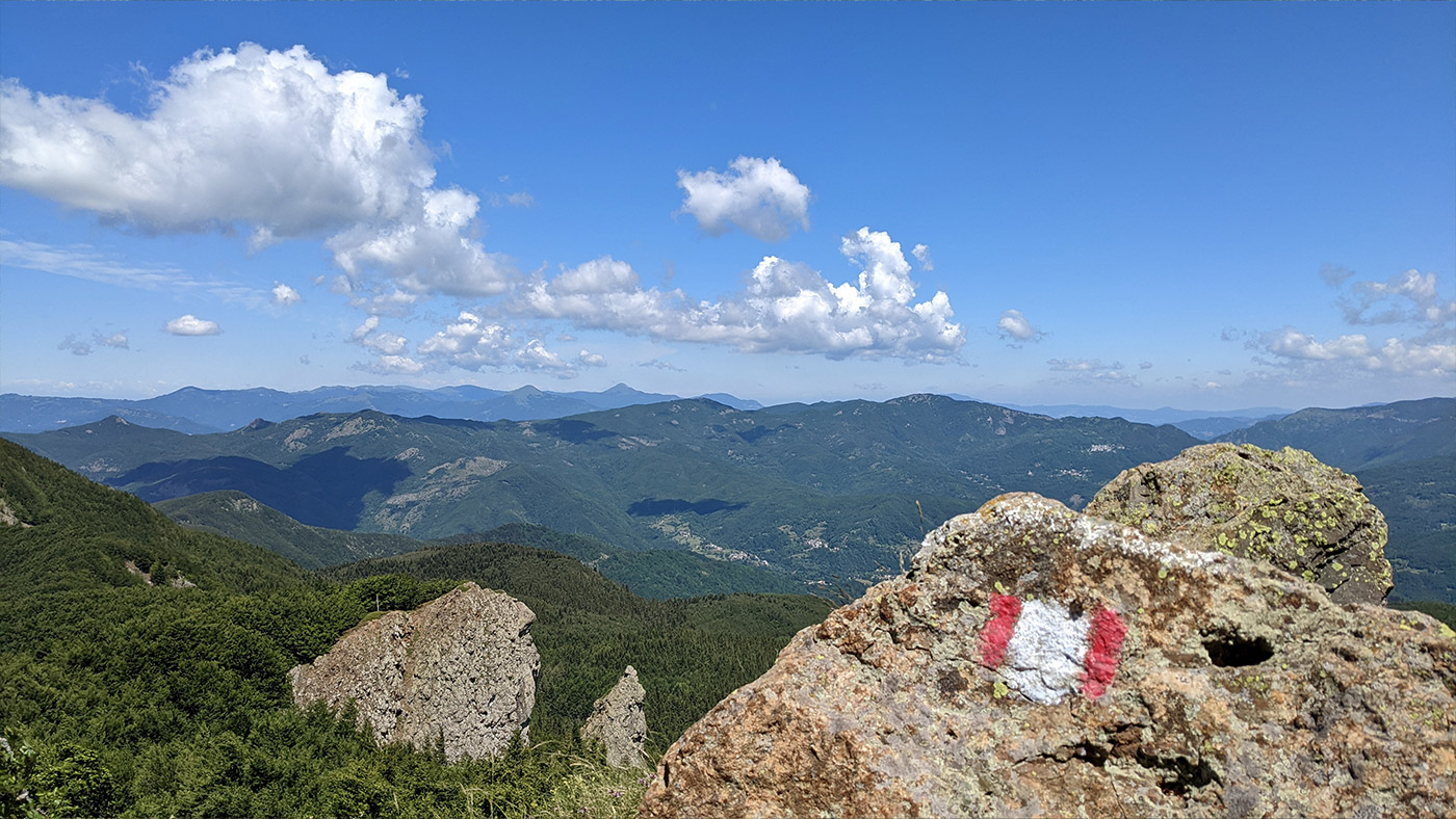 Blick vom Monte delle Lame