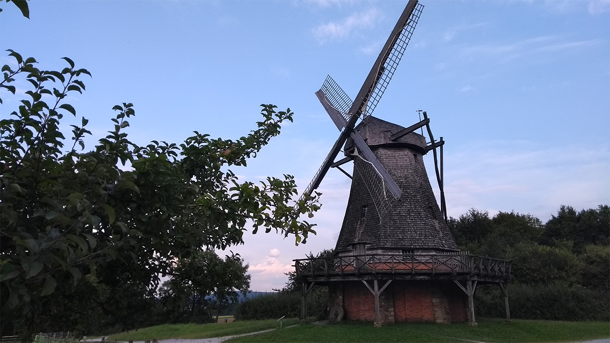Kuppenwindmühle im LWL-Freilichtmuseum Detmold