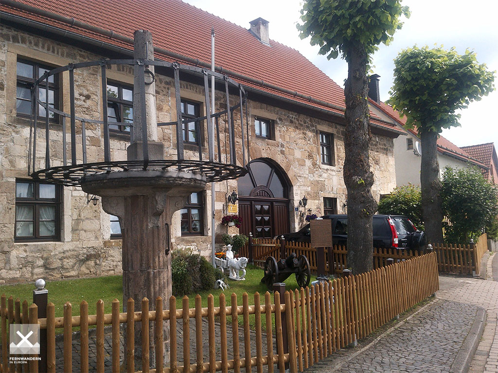 Altes Rathaus mit Pranger in Obermarsberg