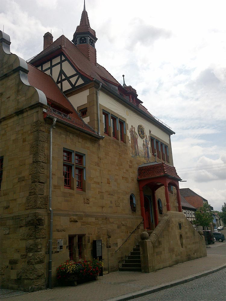 Das Rathaus von Odenheim
