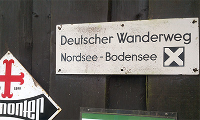 Deutscher Wanderweg Nordsee - Bodensee