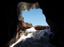 Blick aus der Grotta dei Lamponi