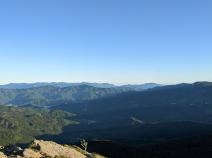 Blick vom Monte Penna Richtung Zentralalpen