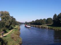 Überquerung des Elbe-Lübeck-Kanals kurz vor Güster