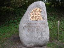 Erinnerungsstein an die Erstnennung von Sliesthorp (Haithabu)