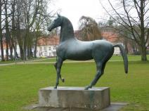 Pferdeskulptur in Ratzeburg