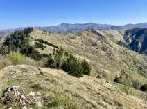 Ridge path to Monte Spina