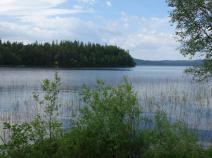 der Hallandsleden führt an vielen schöne Seen entlang. 